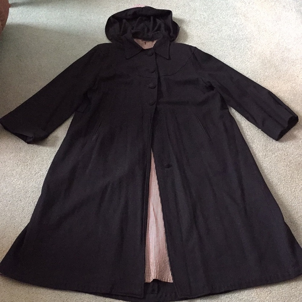 Vintage Weatherbee Little Black Riding Hood Coat